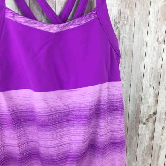 Athleta Purple Stride Crunch & Punch Workout Tank - Picture 2 of 7